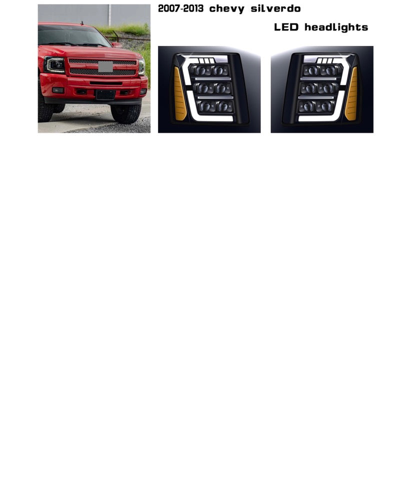 2007-2013 chevy silverdo LED headlights
