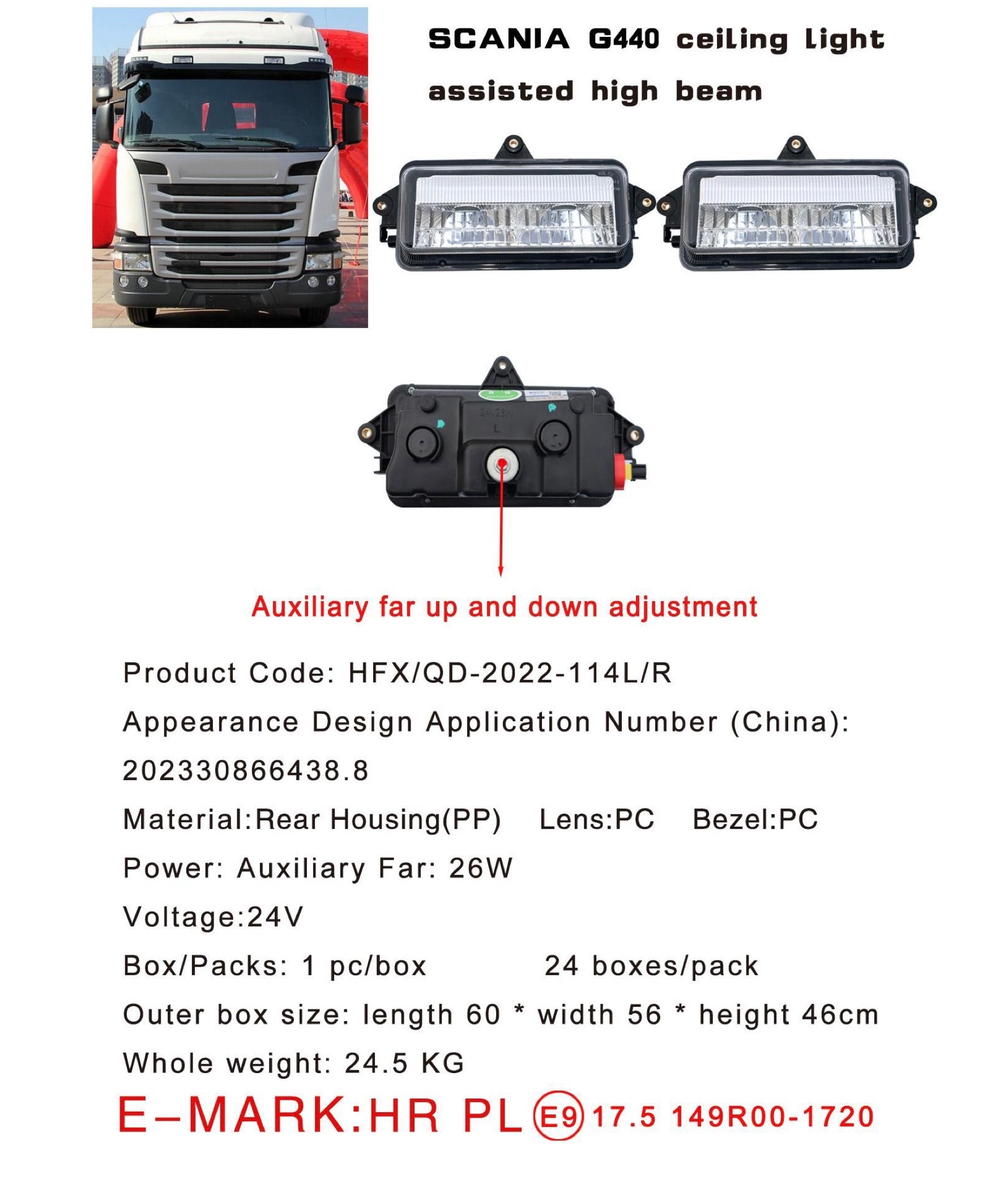 SCANIA LED Headlights