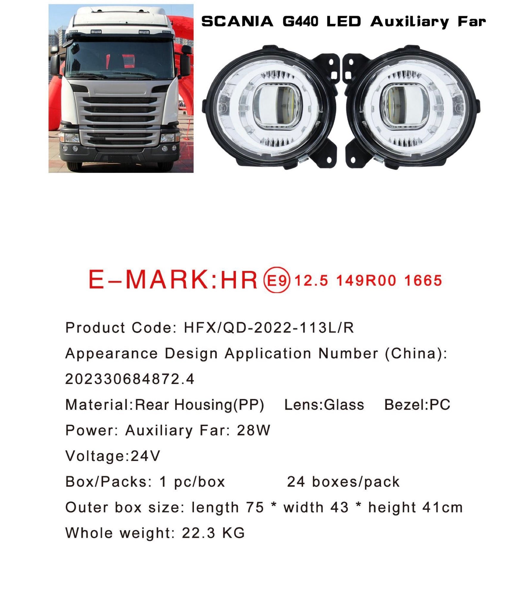 SCANIA LED Headlights