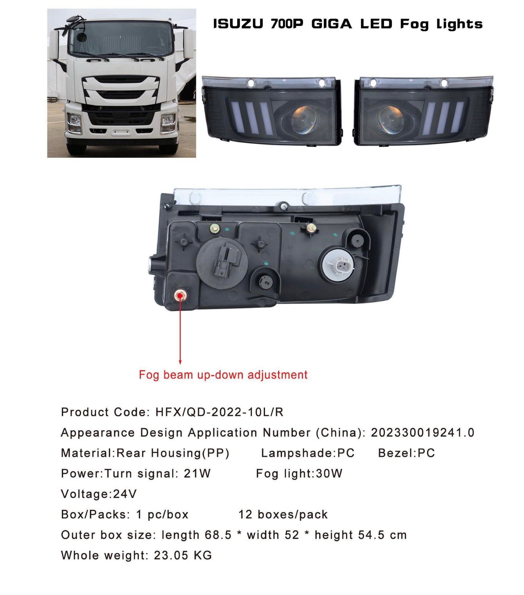 ISUZU LED Headlights