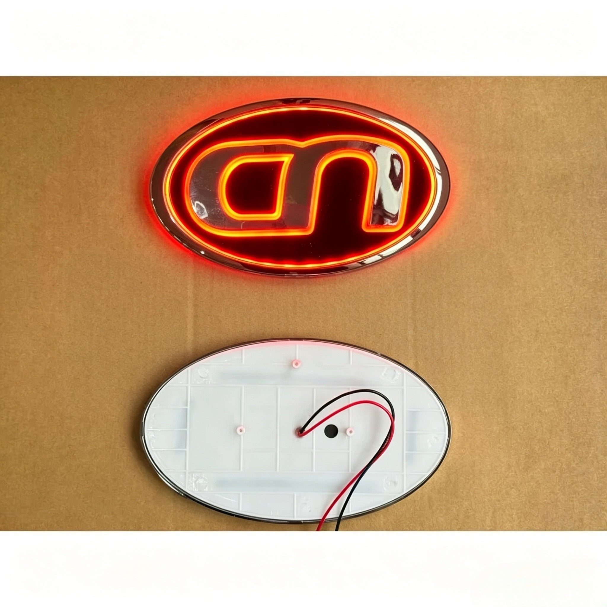 Logo"UD" 22*12cm Red for NISSAN for UD PKB CWM 454 Truck Spare Body Parts