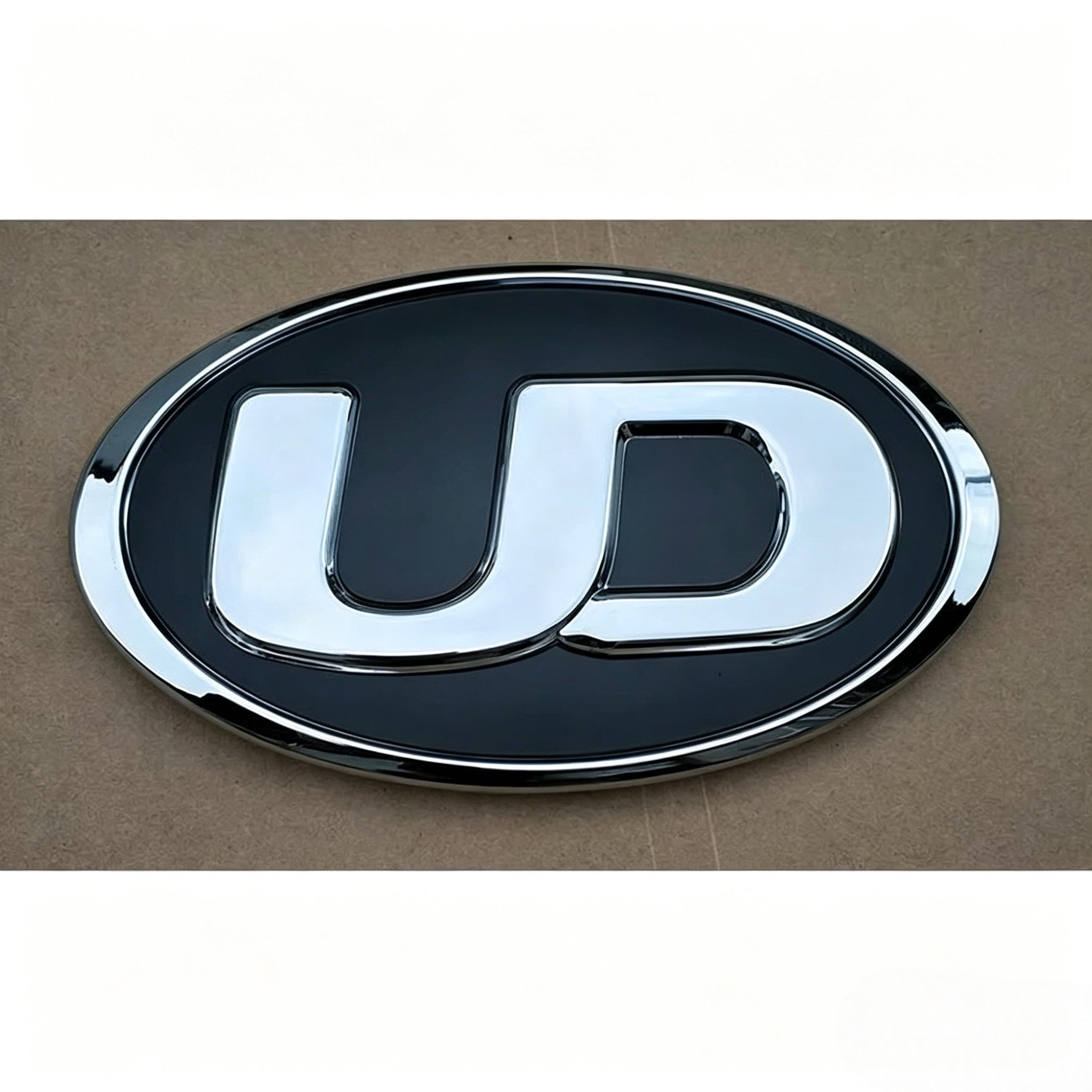logo "UD"  22*12CM for NISSAN for UD PKB CWM 454 Truck Spare Body Parts