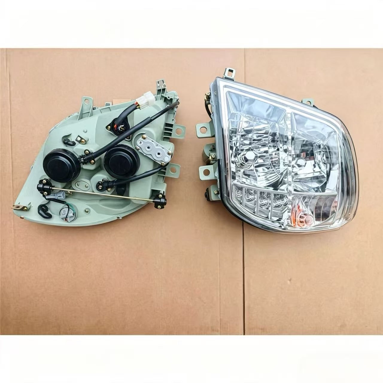 L0371010003A0 LED Head Lamp (with Motor) 24V LH for FOTON OLLION NEW JIEYUN TRUCK Spare Parts