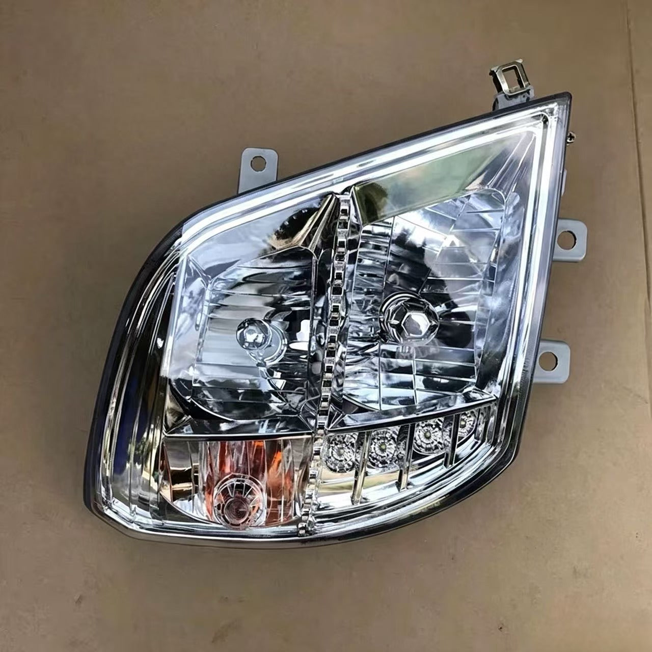 Head Lamp (with Motor) 12V RH for FOTON OLLIN CTX TRUCK Spare Parts