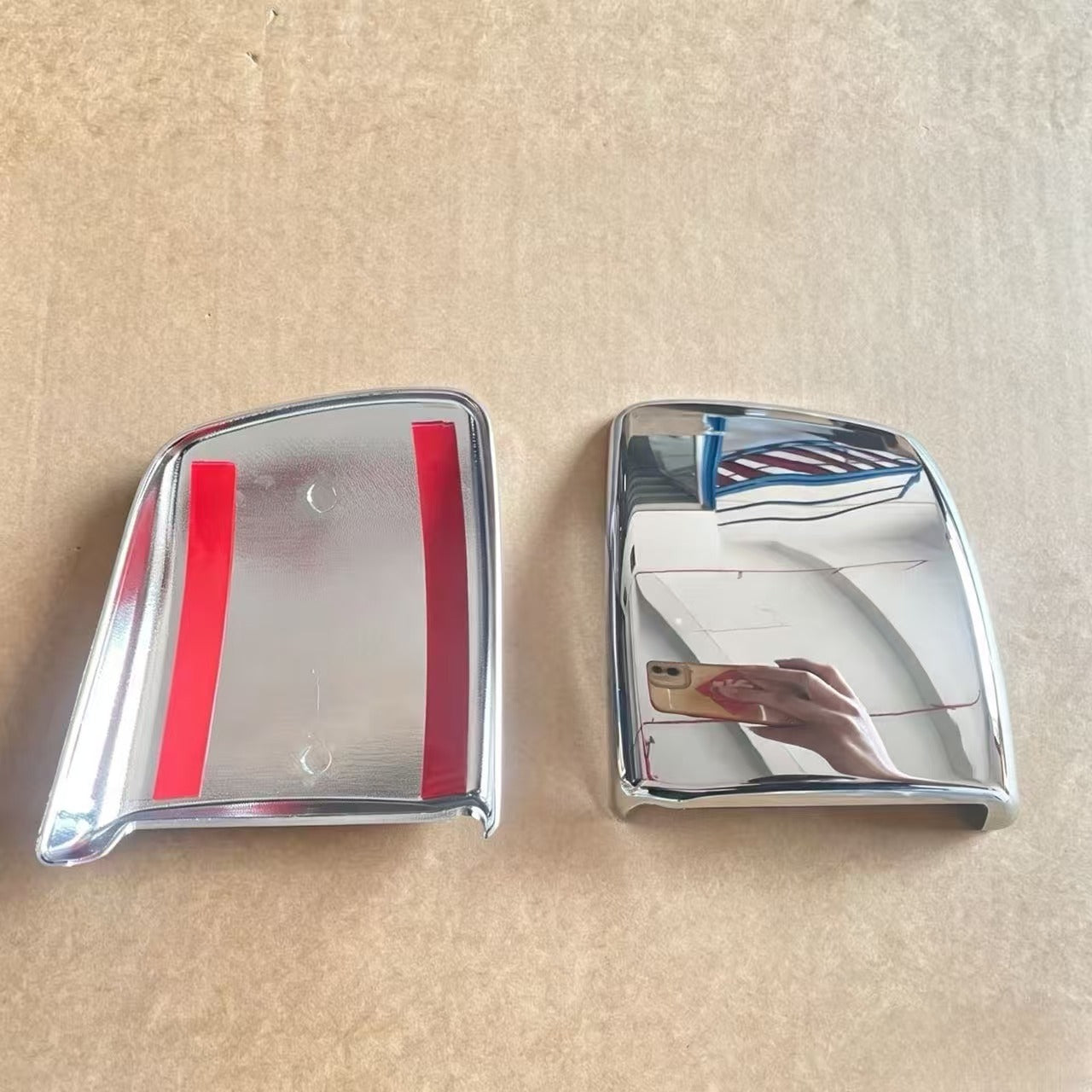 Chrome Corner Garnish RH for SINO HOWO T7H TRUCK Spare Parts