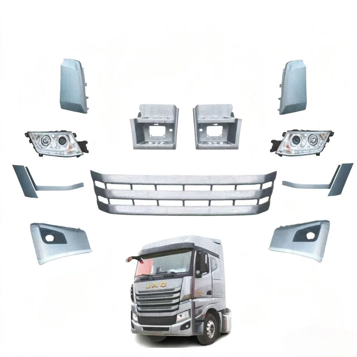 2803120-Y8010 Bumper Corner RH for JAC K7 TRUCK Spare Parts