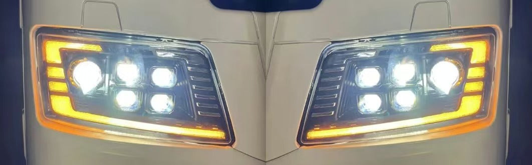 MAN TGX LED headlights