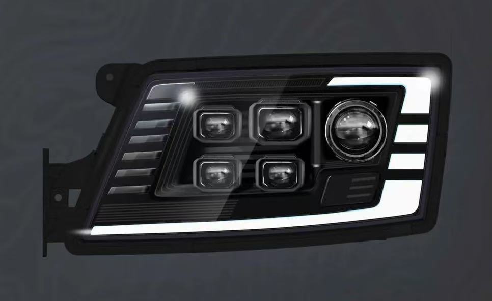 MAN TGX LED headlights
