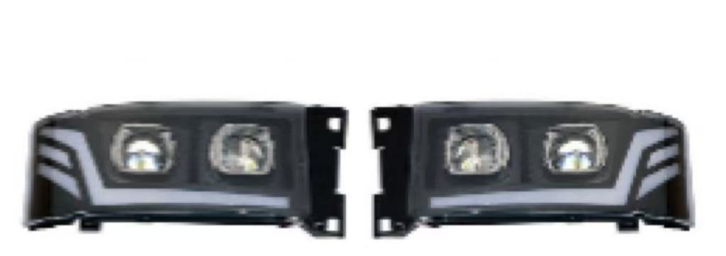 Scania G440. LED headlights