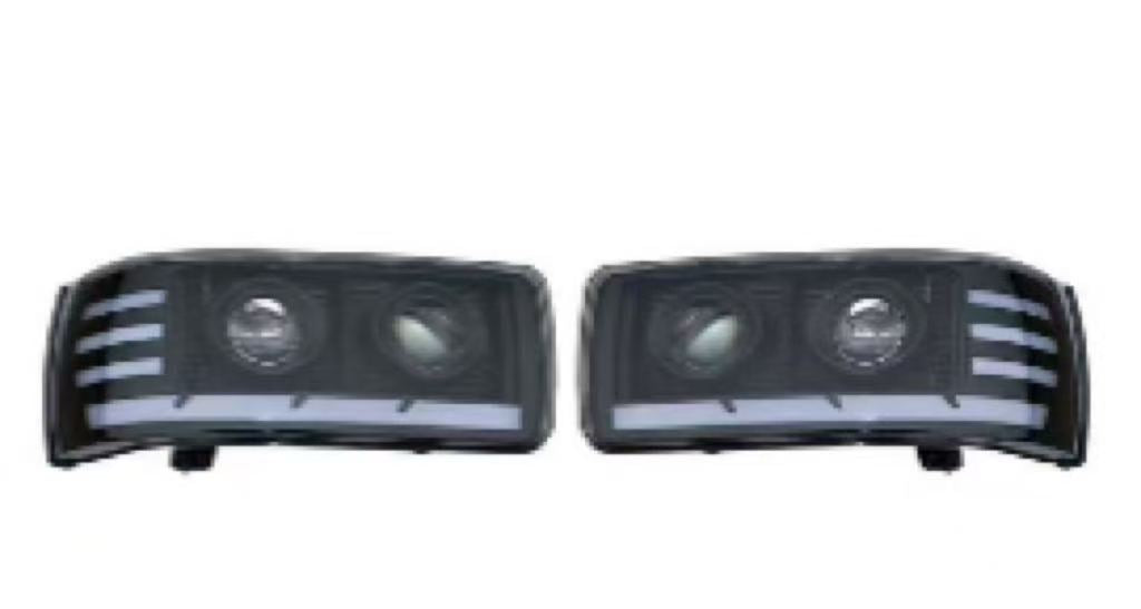 DAF 105 LED front headlights and fog lights