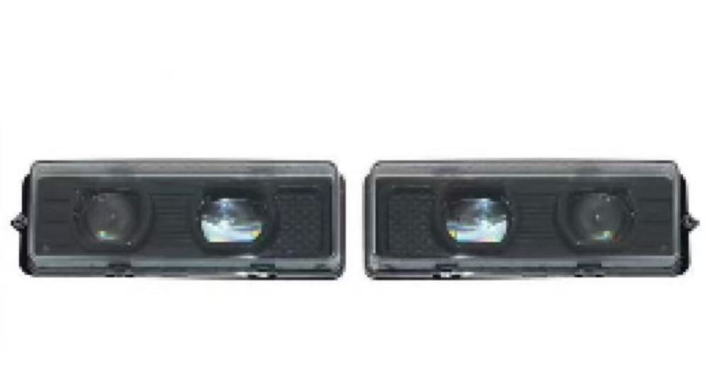 DAF 105 LED front headlights and fog lights