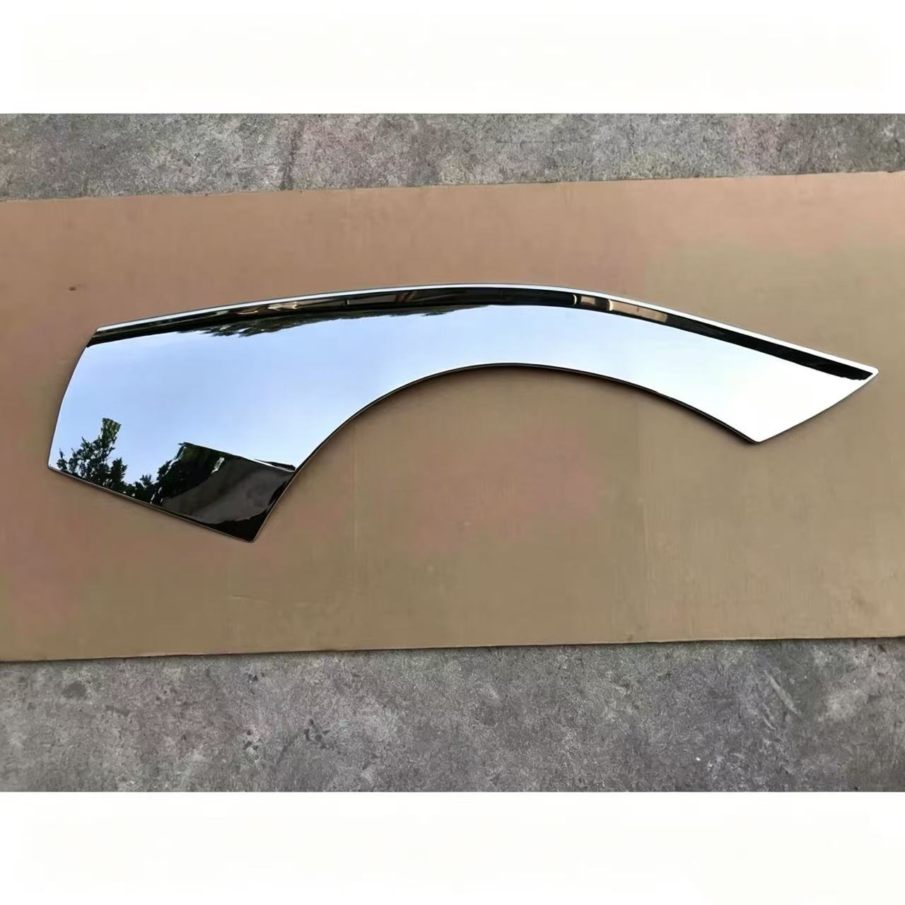Chrome Door Garnish (W) Without Holes for Hino 300 Dutro Dyna BU420 BU320 2003 Truck Body Parts