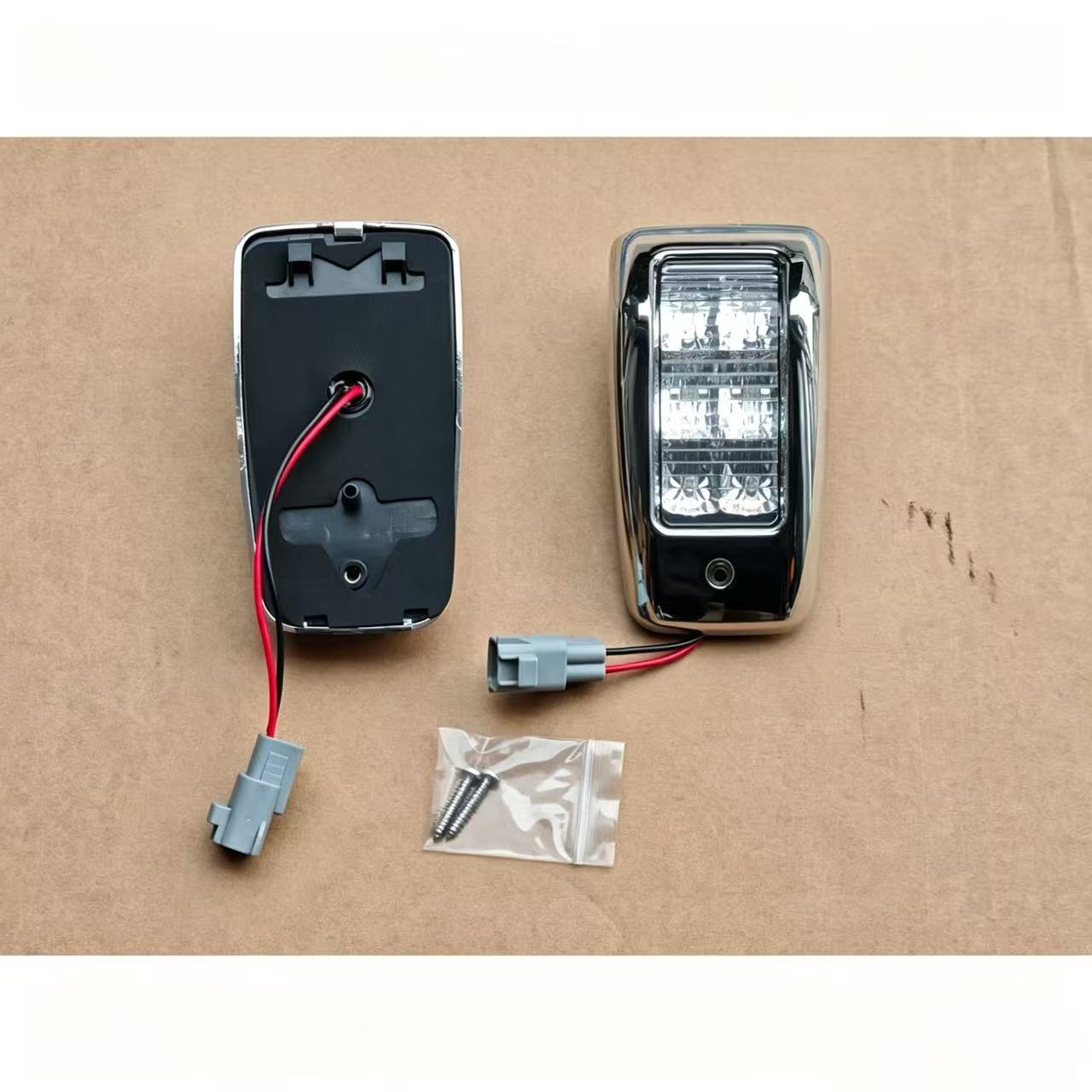 Chrome Side Lamp White for Hino  Mega 500  FD FG LHD RHD Truck Spare Body Parts