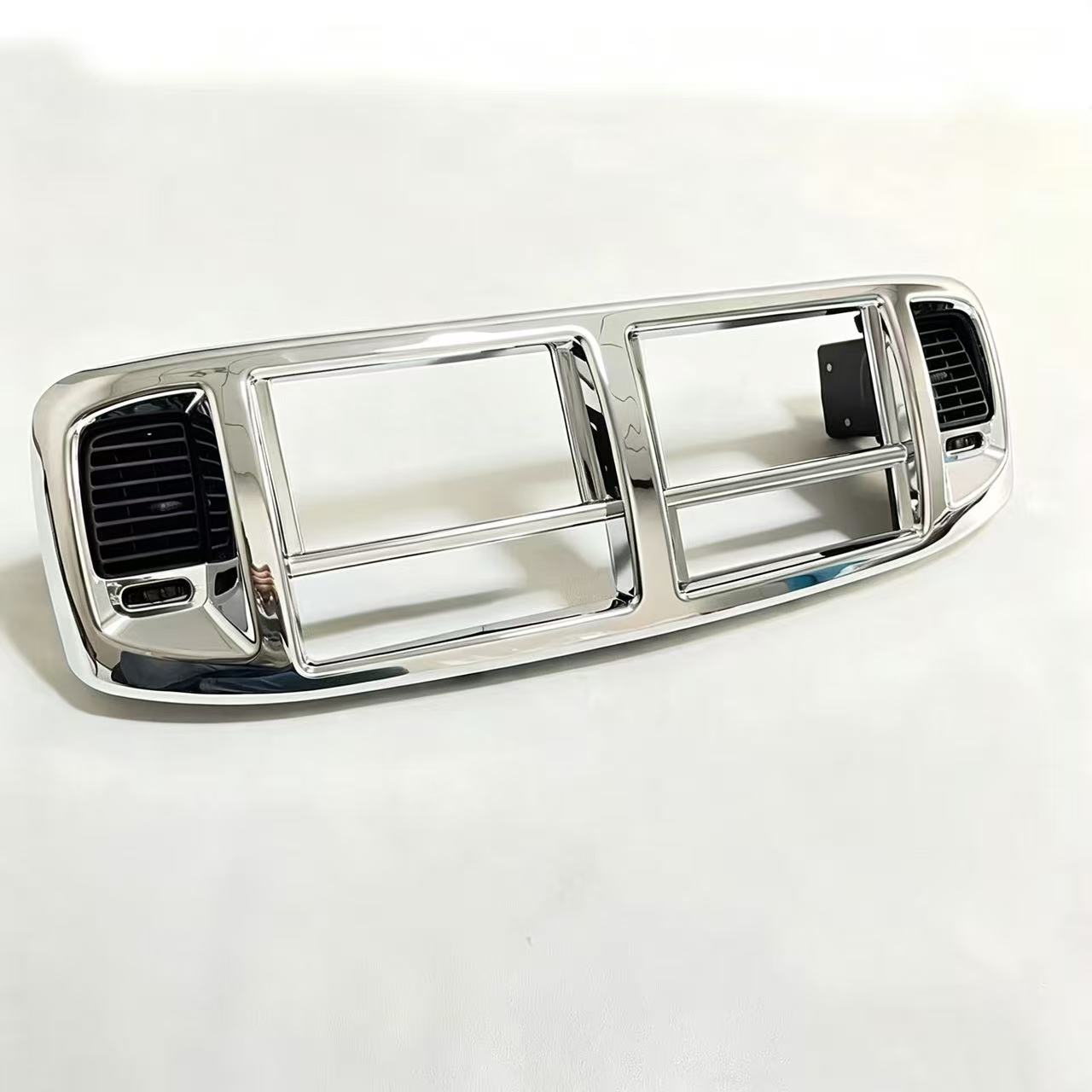 New HINO 500 Truck Dashboard Center Case Chrome Plastic Spare Parts