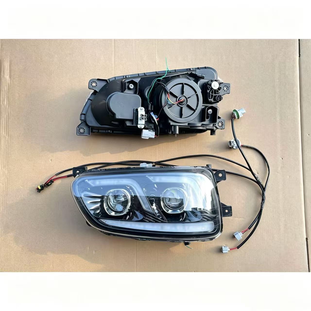 LED Head Lamp LHD RH Black for HINO 500 Truck Spare Parts