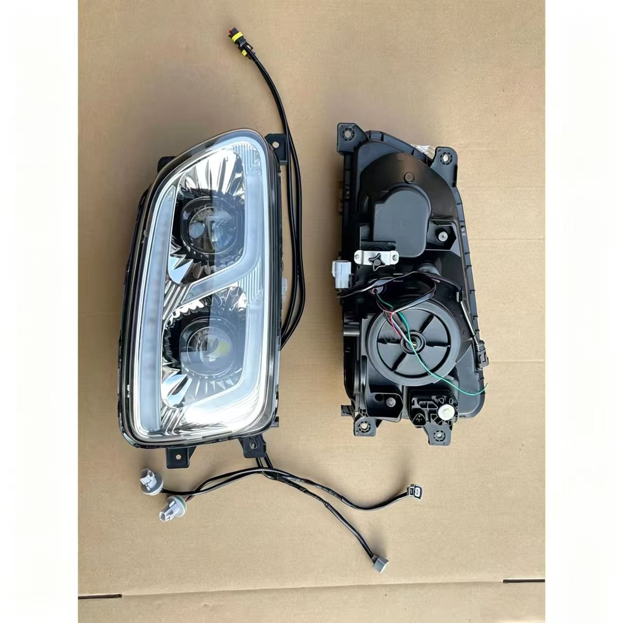 LED Head Lamp LHD LH White-Black for HINO 500 Truck Spare Parts