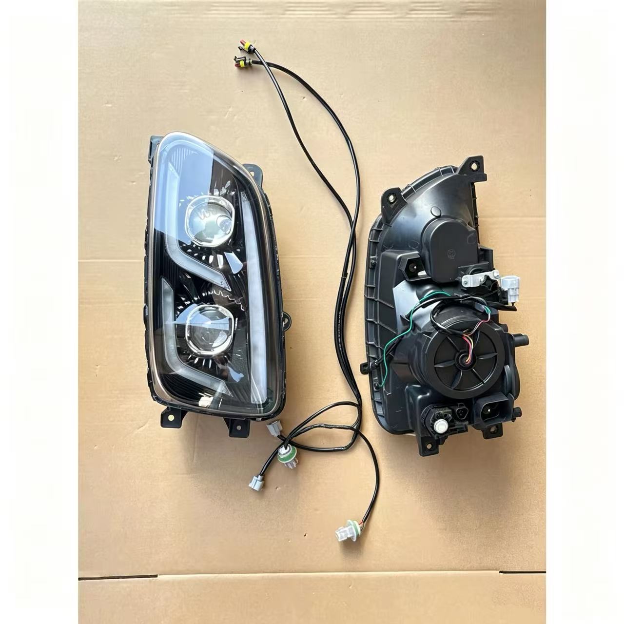 LED Head Lamp LHD LH Black for HINO 500 Truck Spare Parts