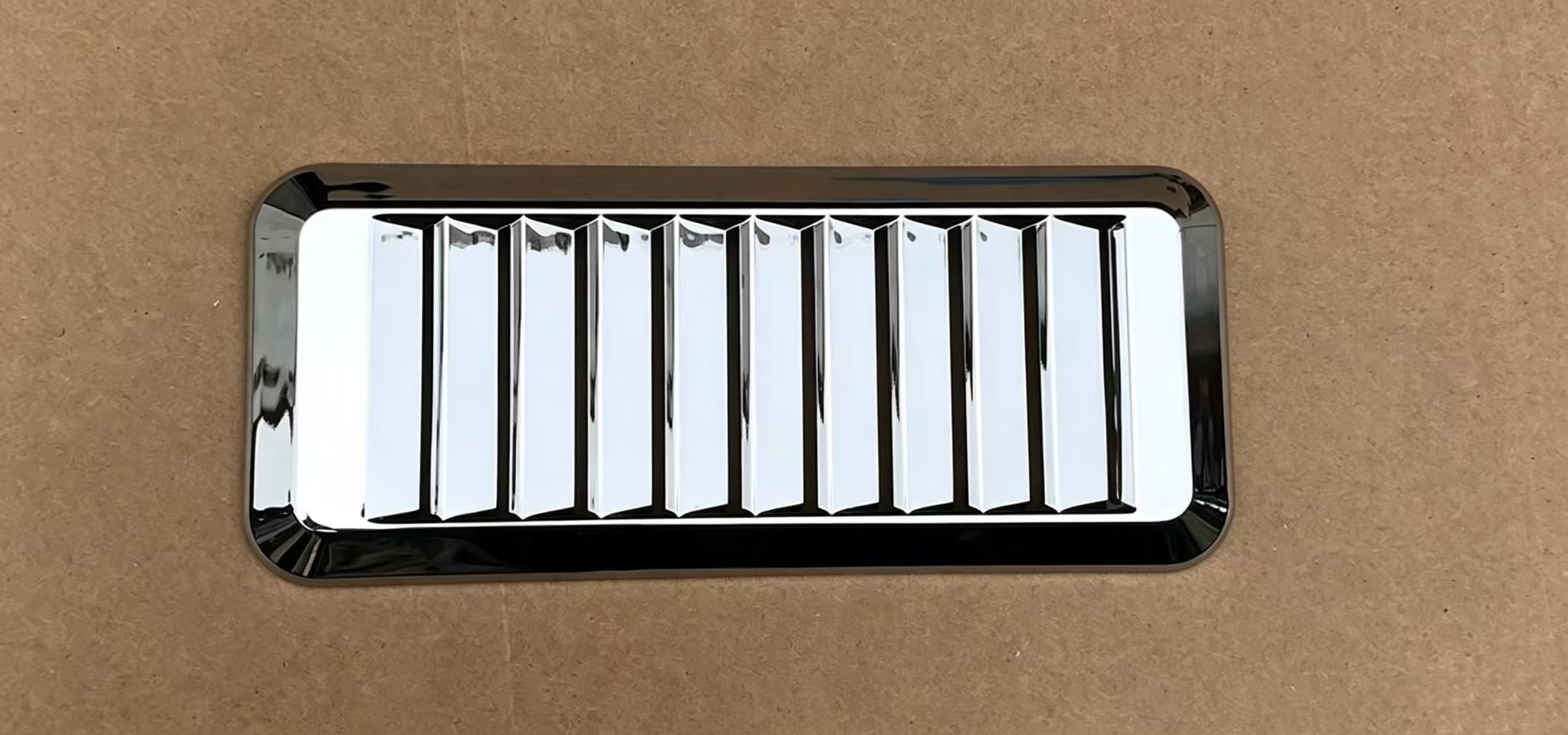 Truck Body Spare Parts Chrome Back Columu Vent for HINO Wide Mega Ranger 500