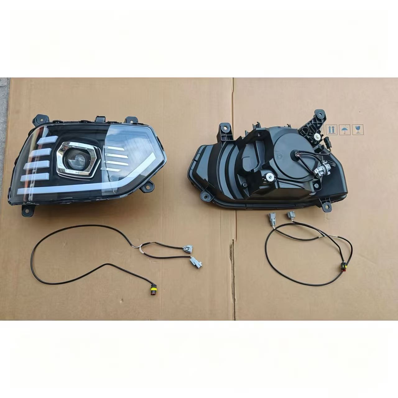 LED Headlamp LH LHD 24V New Condition for Hino Victor 500 Truck's Spare Body Parts