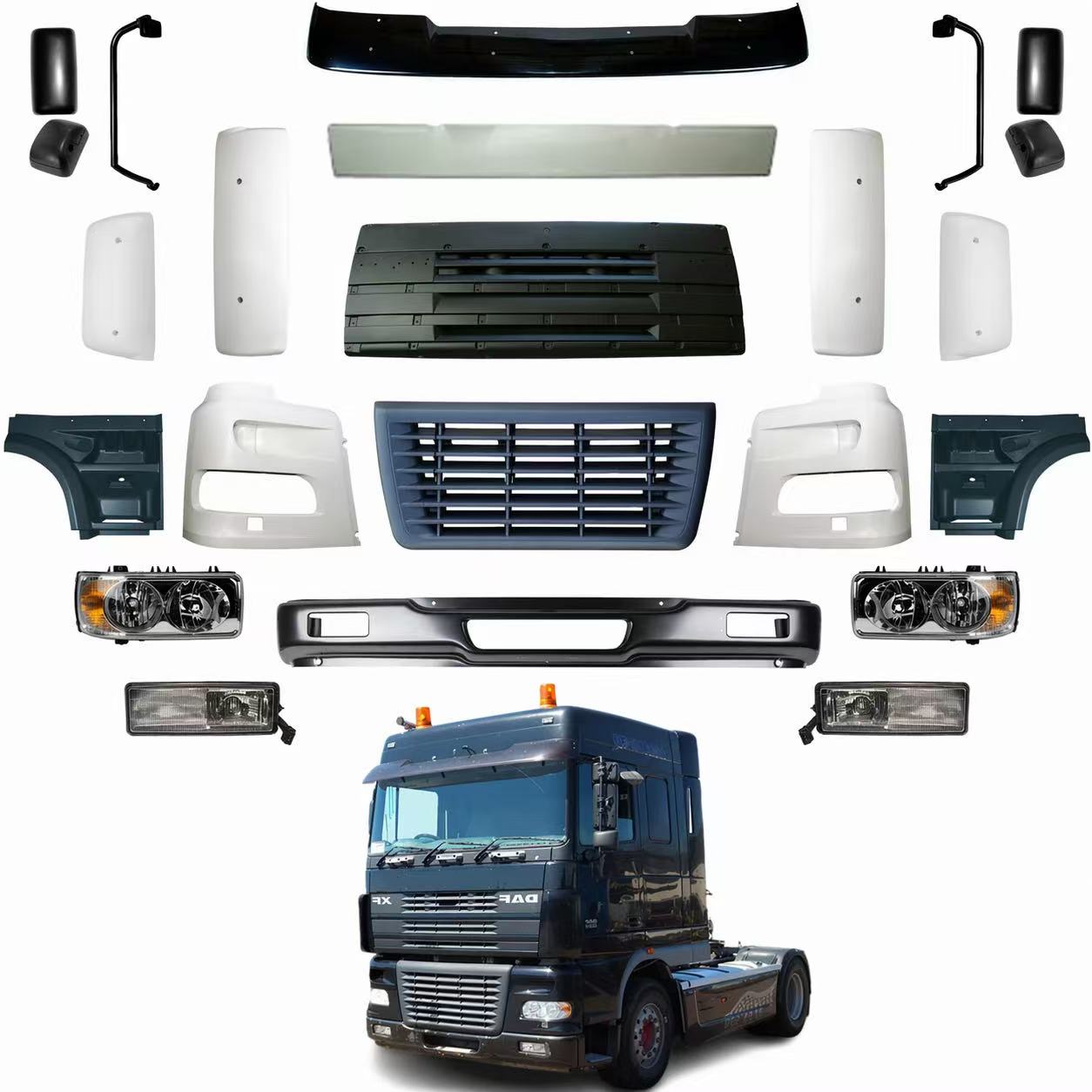 6418810601 MUDGARD for Mercedes Benz Cab 641/691 Truck Parts European Truck Body Parts
