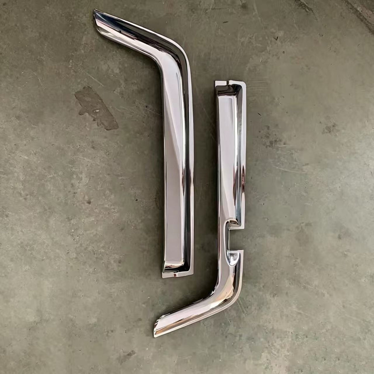 Chrome Sun Visor LH for ISUZU ROCKY195 ROCKY175