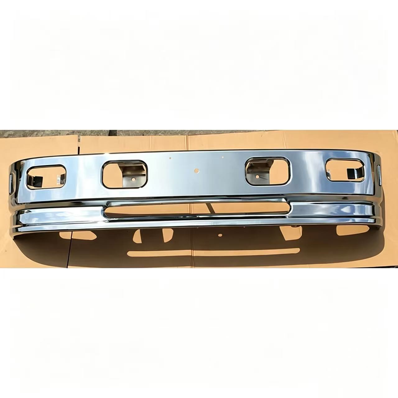 ISUZU NPR 120 100P Truck Spare Body Parts Chrome Front Bumper  Narrow 170CM