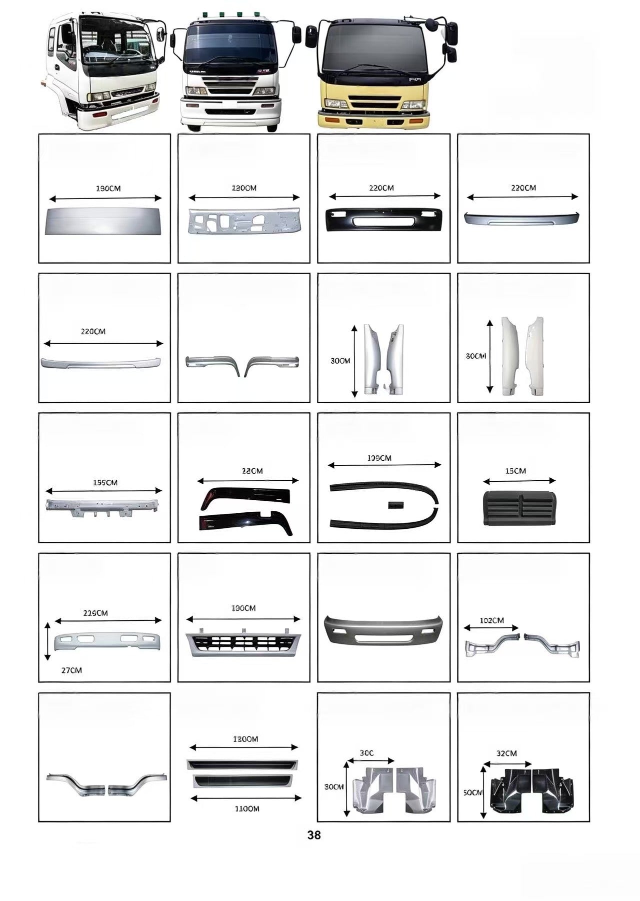 Bumper Bracket RH for ISUZU DECA320 DECA270 FSR FTR
