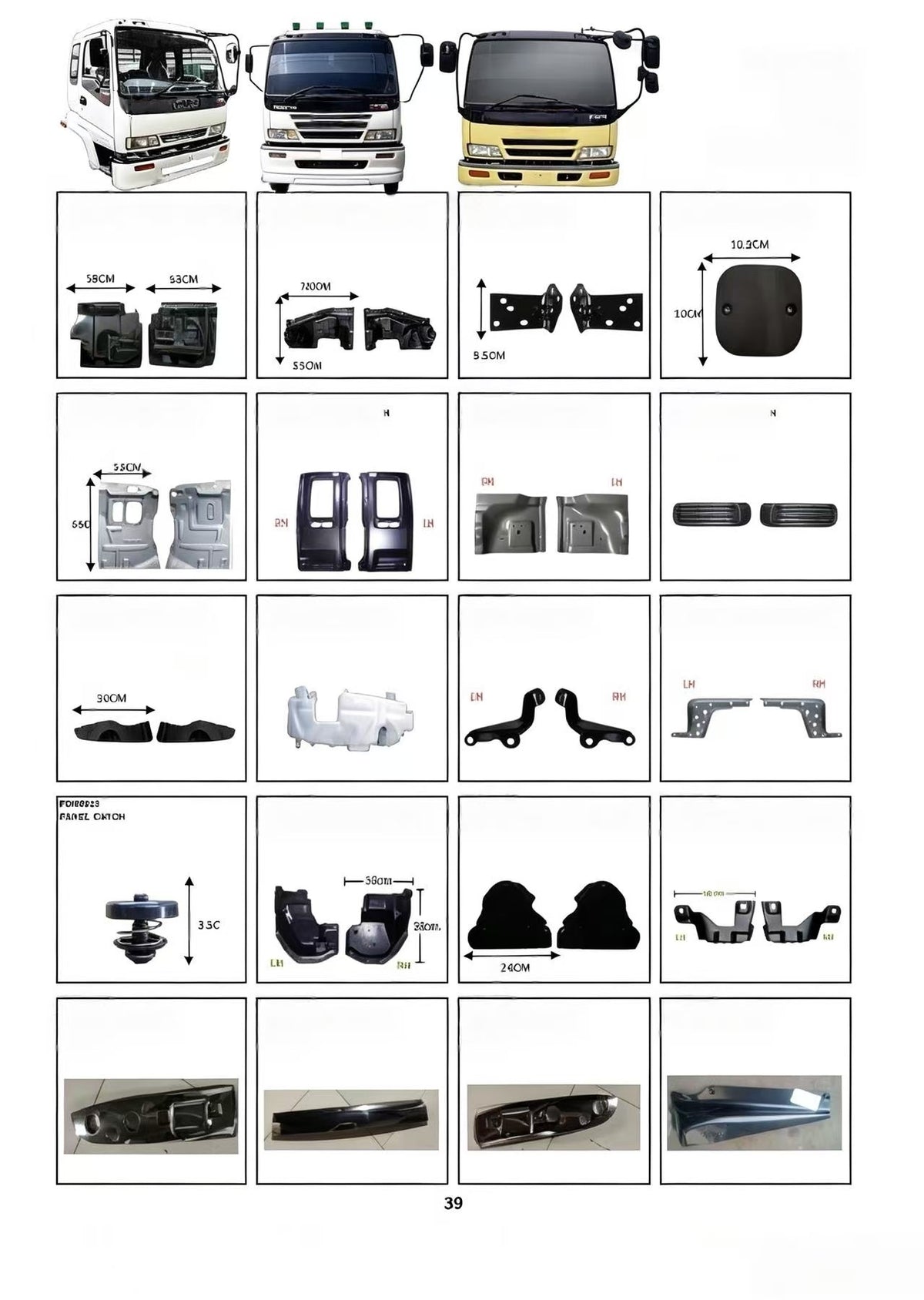 Bumper Bracket RH for ISUZU DECA320 DECA270 FSR FTR