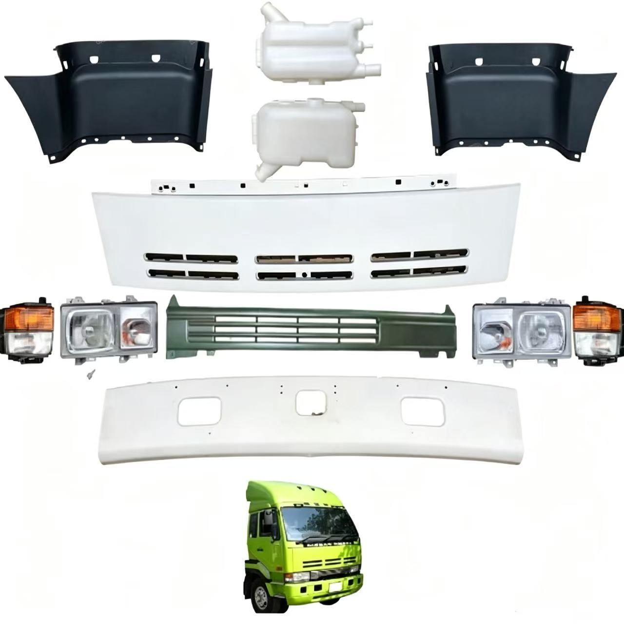 Chrome Clear Rain for ISUZU EXR360 EXR370