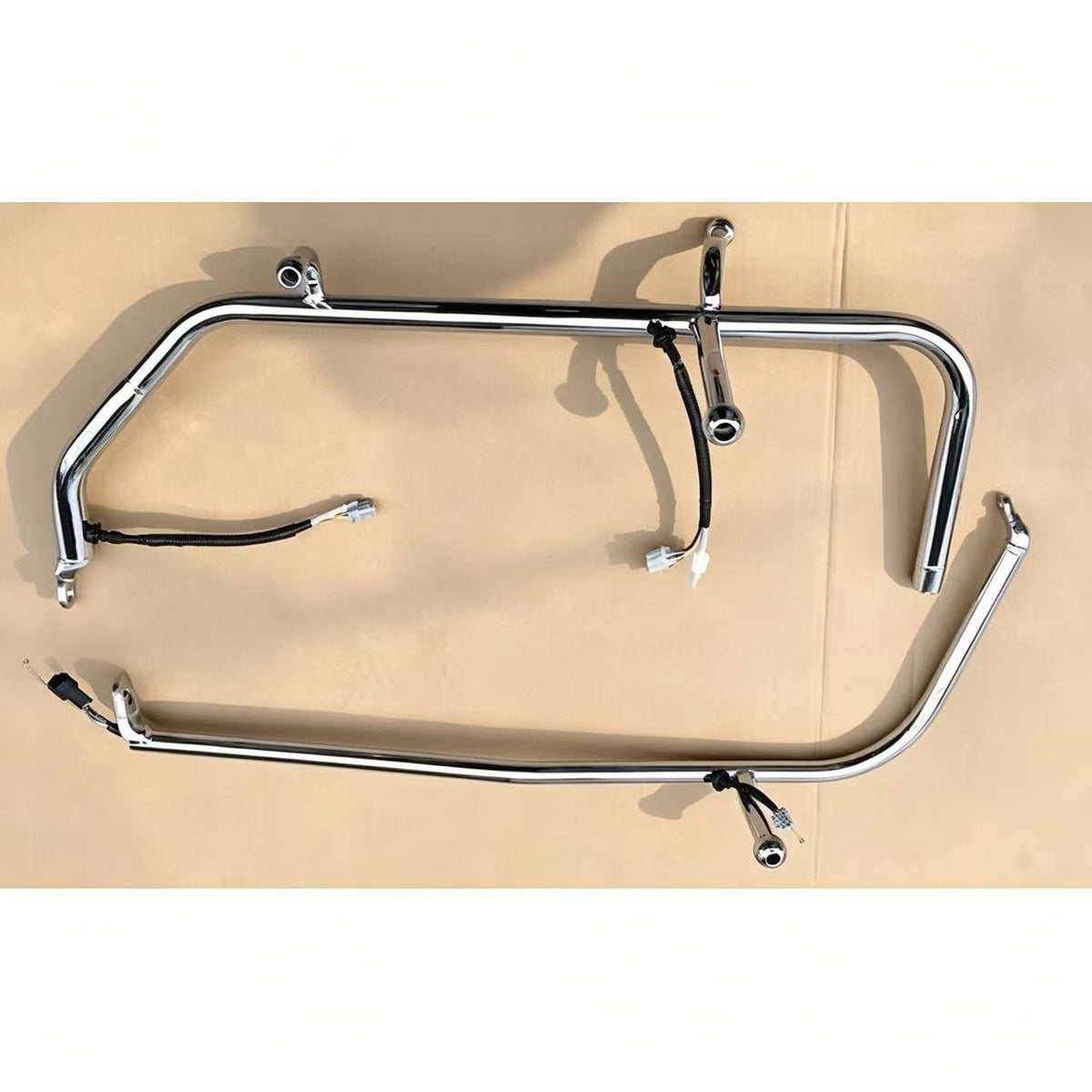 Chrome Mirror Arm With Wire LH RH for ISUZU EXR360 EXR370 Truck Spare Body Parts