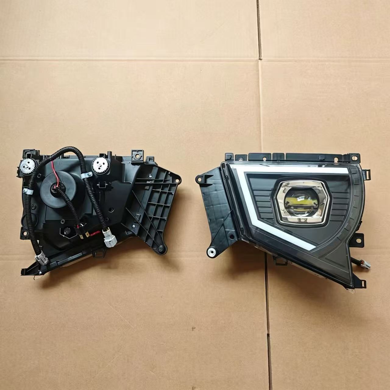 HEADLAMP LED LHD(BLACK) RH 12V for ISUZU NQR NPR 150 700P Truck Spare Body Parts
