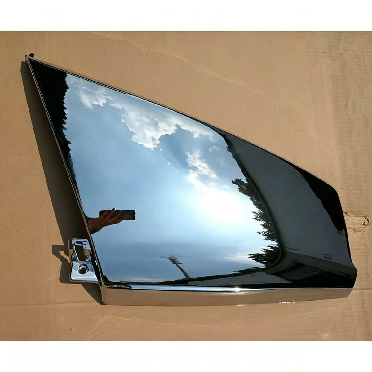 Chrome Corner Panel LH (FLAT) for ISUZU NQR NKR 150 600P Truck Spare Body Parts