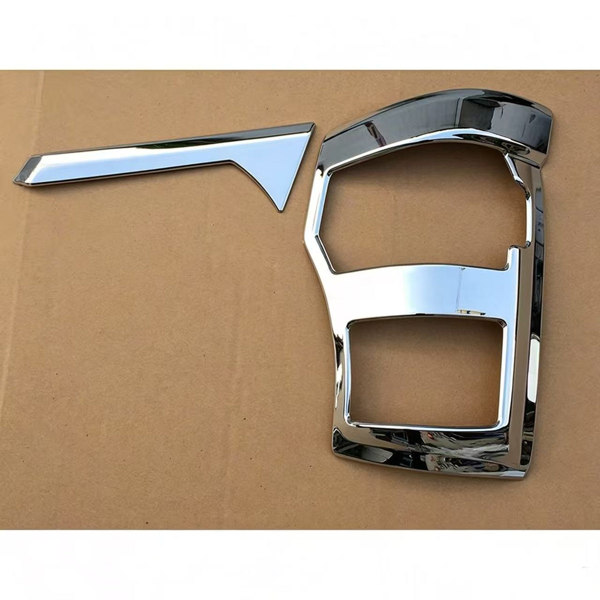 Chrome Corner Lamp Cover LH for ISUZU NQR NKR 150 600P Truck Spare Body Parts
