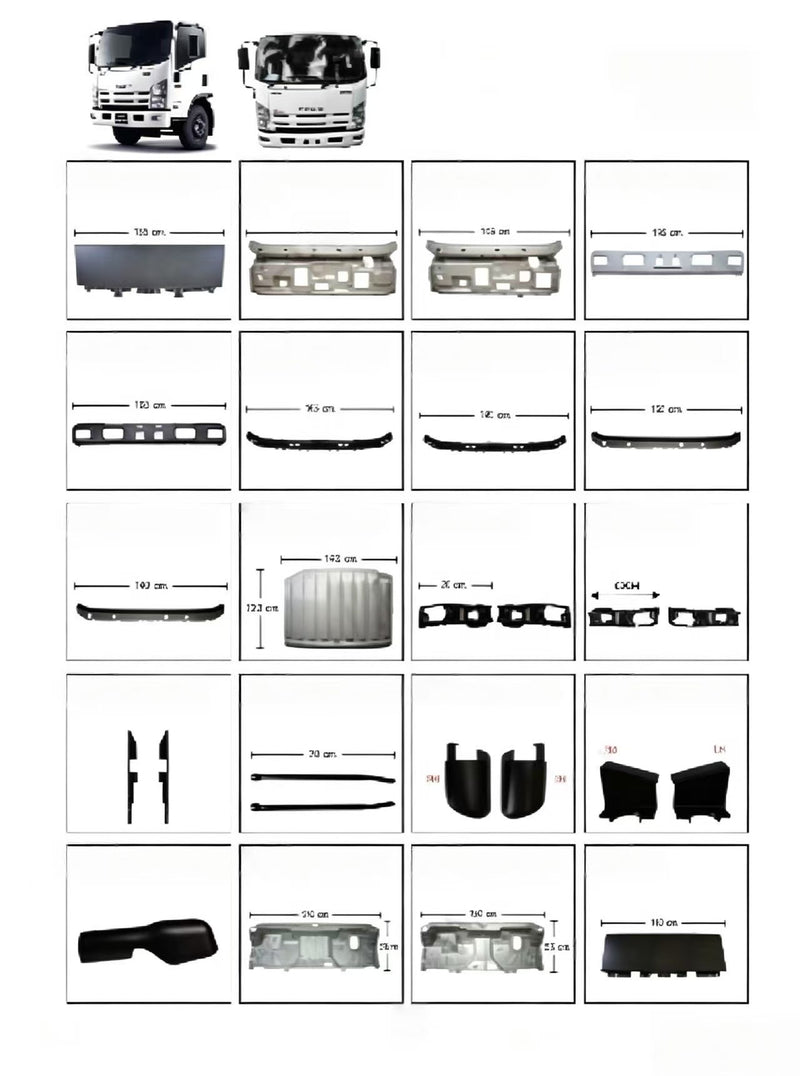 Cabin Shell Wide RHD for Isuzu NMR