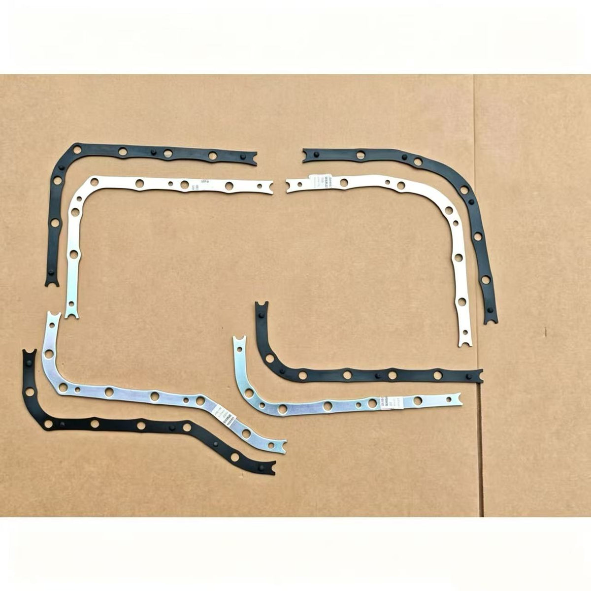 8-97186988-0 8-97186994-0 8-97186998-0 8-97187000-0 8971869880 8971869940 Oil Pan Iron+ Rubber Bracket 8PCS for ISUZU NPR 150