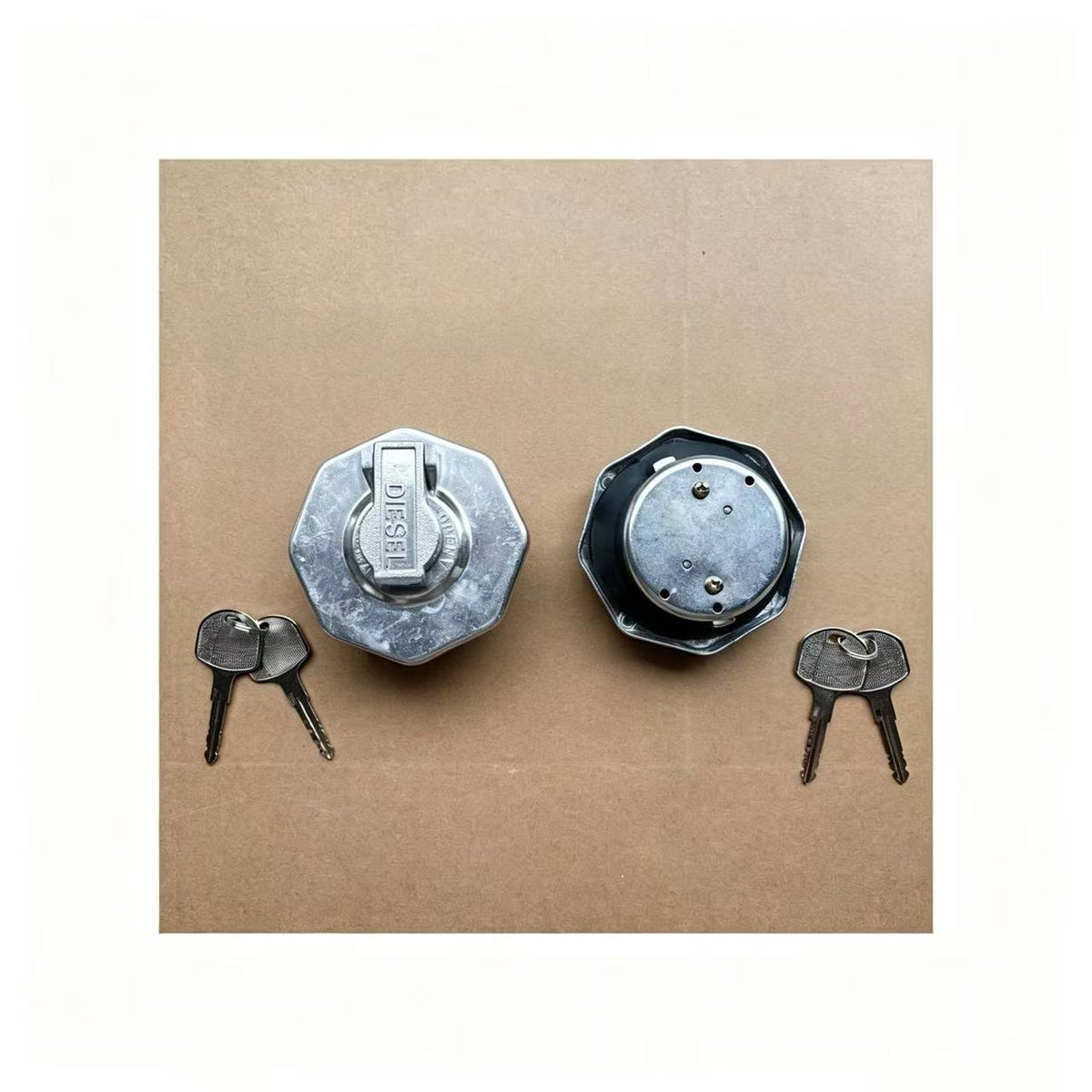 8-98146010-0 8981460100 Fuel Tank Cap (Aluminium) for ISUZU NPR 150 NQR 175 NMR 130 NLR 130 700P Truck Spare Body Parts