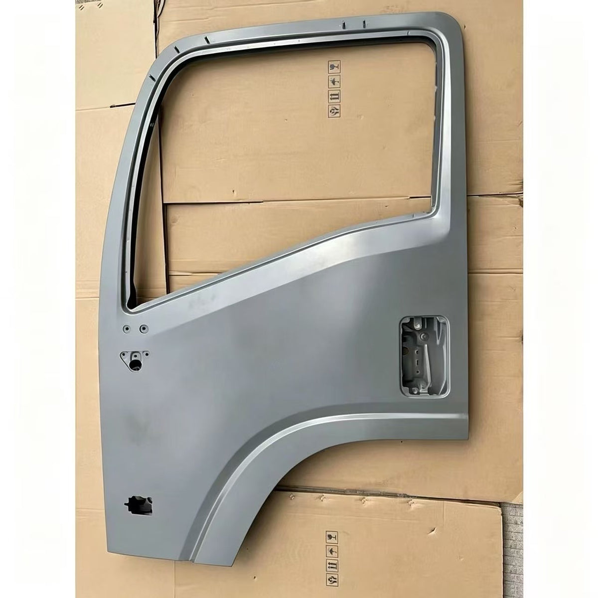 Door Shell LH With Mirror Arm Holes + Small Lmap Holes for ISUZU NPR 150 NQR 175 NMR 130 NLR 130 Truck Spare Body Parts