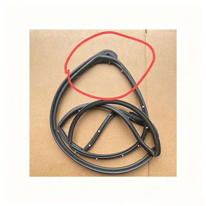 RH White Door Seal New Plastic Body Spare Part for Isuzu NPR 150 NQR 175 NMR 130 NLR 130 700P Truck