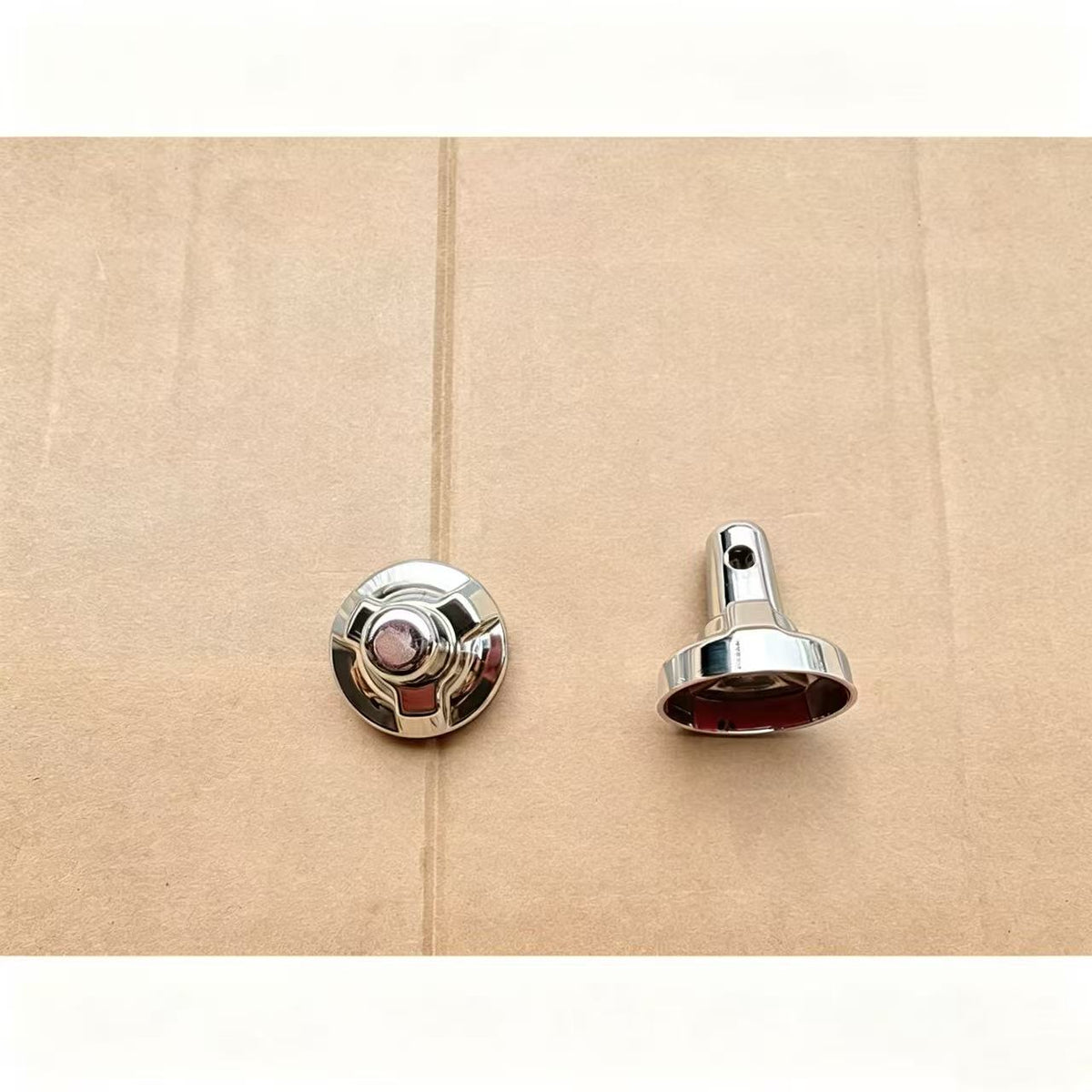 Chrome Water Spout Cover Big Side Lamp Holes No Mirror Arm Holes ISUZU NPR 150 NQR 175 NMR 130 NLR 130 Truck Spare Parts New