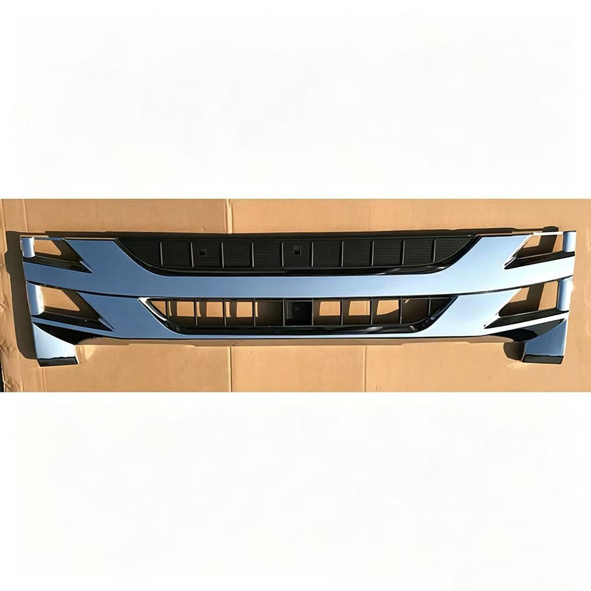 Half Chrome Grille Narrow 110cm for ISUZU NPR 150 NQR 175 NMR 130 NLR 130 700P Truck Spare Body Parts