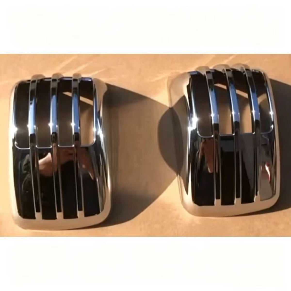 Chrome Side Door Lamp Cover for ISUZU NPR 150 NQR 175 NMR 130 NLR 130 Truck New Condition Spare Body Parts