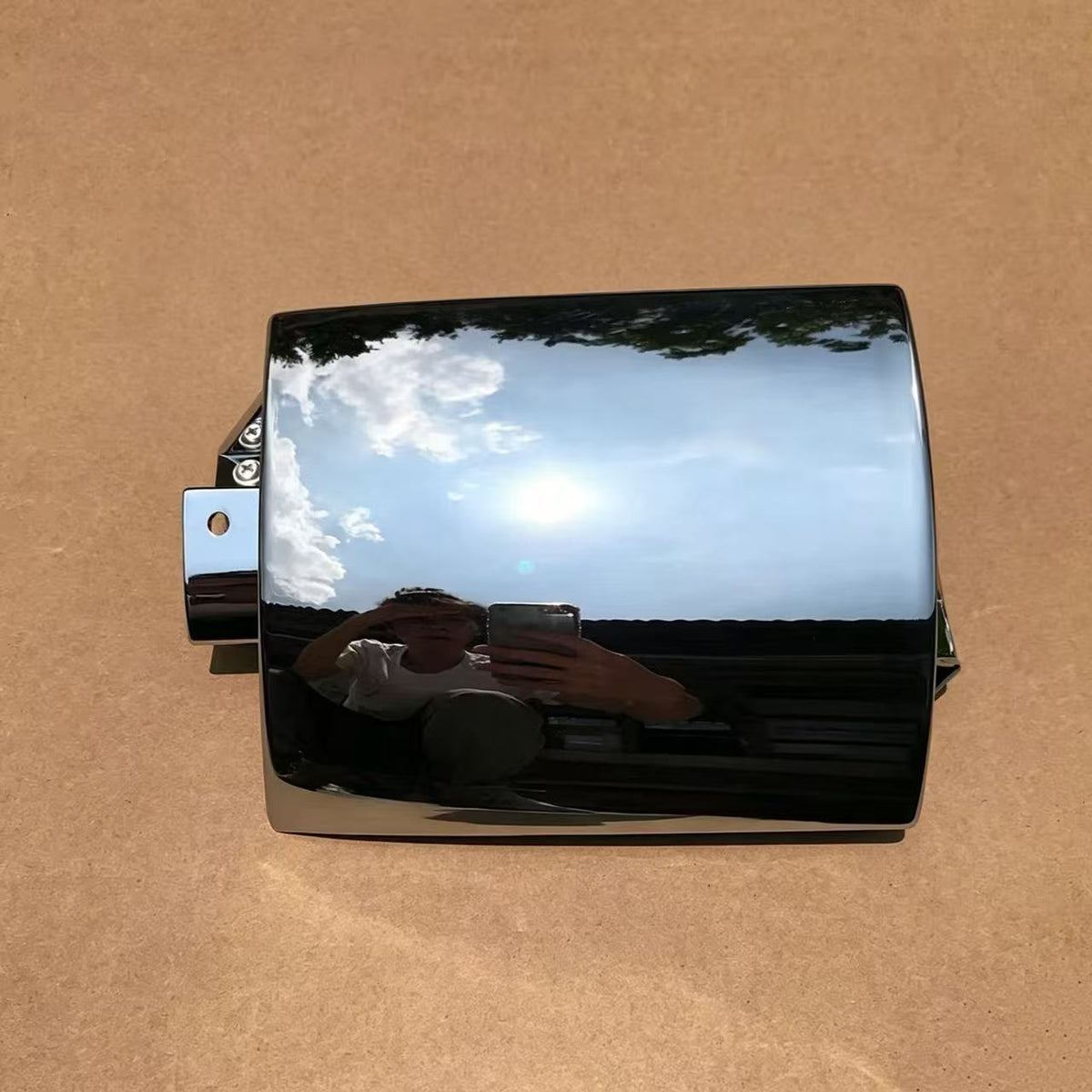 Chrome Corner Lamp Cover RH for FUSO CANTER 2010 Truck Spare Parts