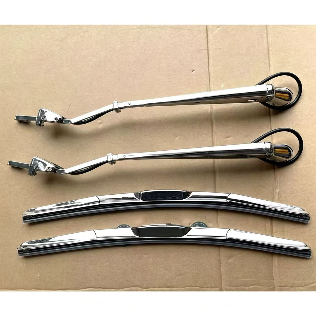 Chrome Wiper Arm 4 PCS WIDE for FUSO Super Great F420 FP517 FP519 Truck Spare Parts