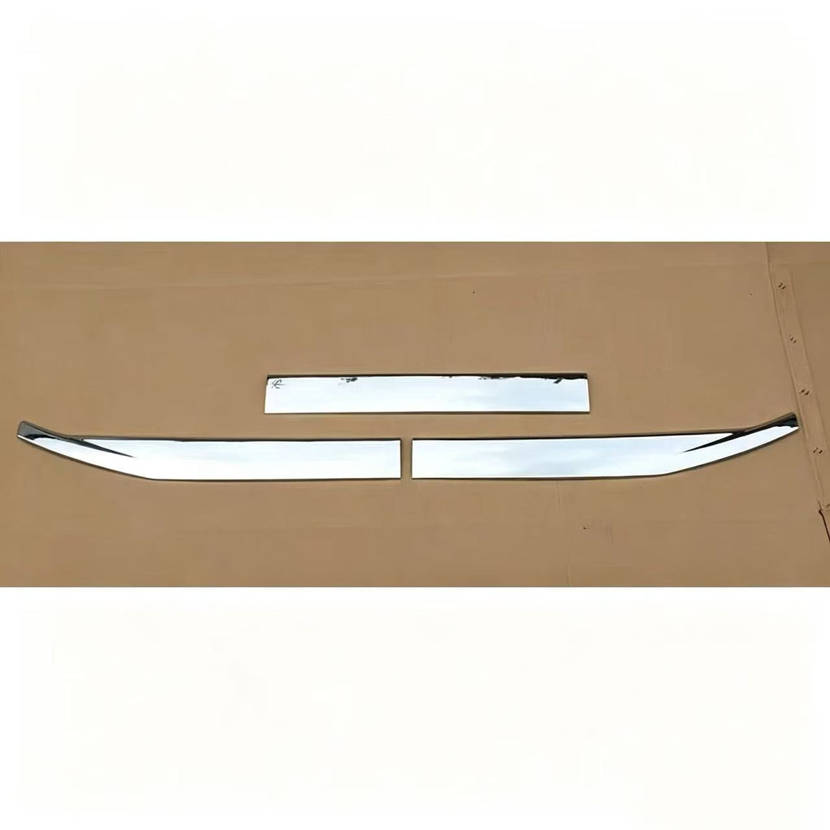 Chrome Front Panel Garnish 3pcs for FUSO Super Great F420 FP517 FP519 Truck Spare Parts