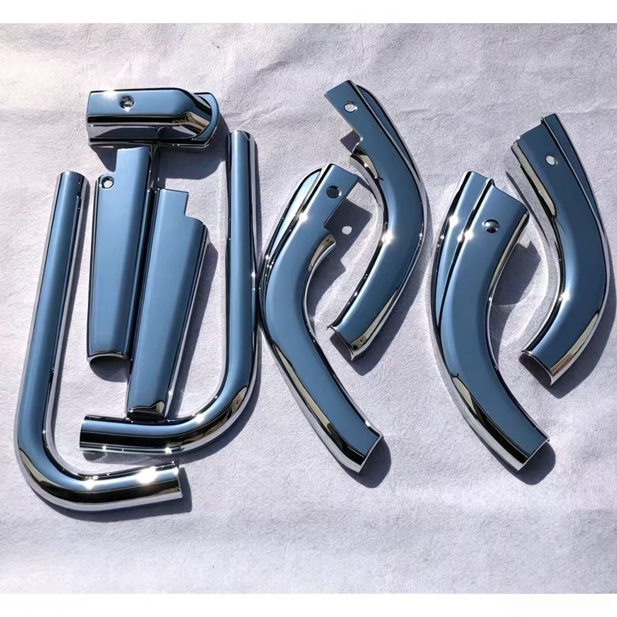 Chrome Mirror Arm Garnish  for FUSO Super Great F420 FP517 FP519 Truck Spare Parts