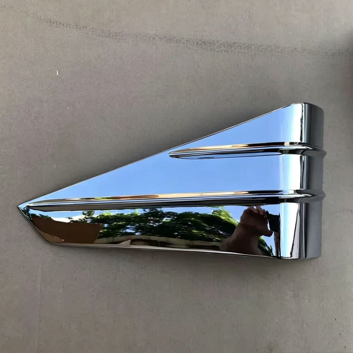 Chrome Rear Pillar Garnish LH for FUSO Super Great F420 FP517 FP519 Truck Spare Parts