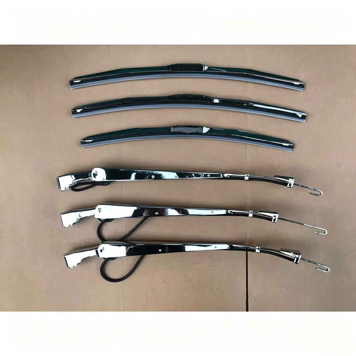 Chrome Wiper Arm 6pcs for FUSO Super Great F420 FP517 FP519 Truck Spare Parts