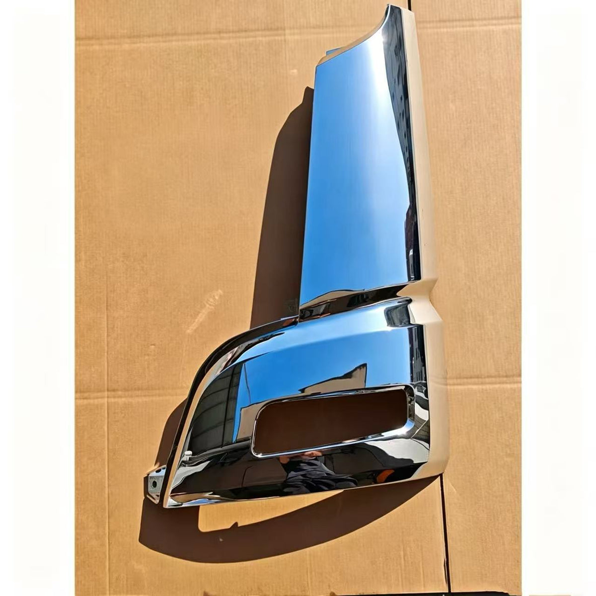 Chrome Corner Panel LH for FUSO Super Great F420 FP517 FP519 Truck Spare Parts