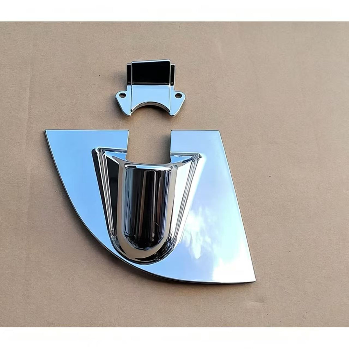 Chrome Mirror Arm Base Cover RH (2pcs) for FUSO Canter FE647 FB511 1994-ON Truck Spare Parts