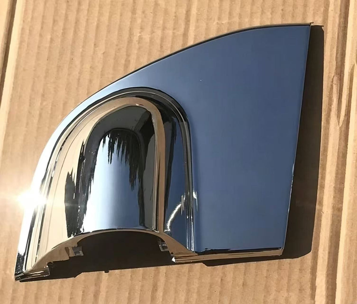 Chrome Mirror  Bracket Cover LH for FUSO CANTER 2006 Wide 195cm FE84D FE85D Truck Spare Parts